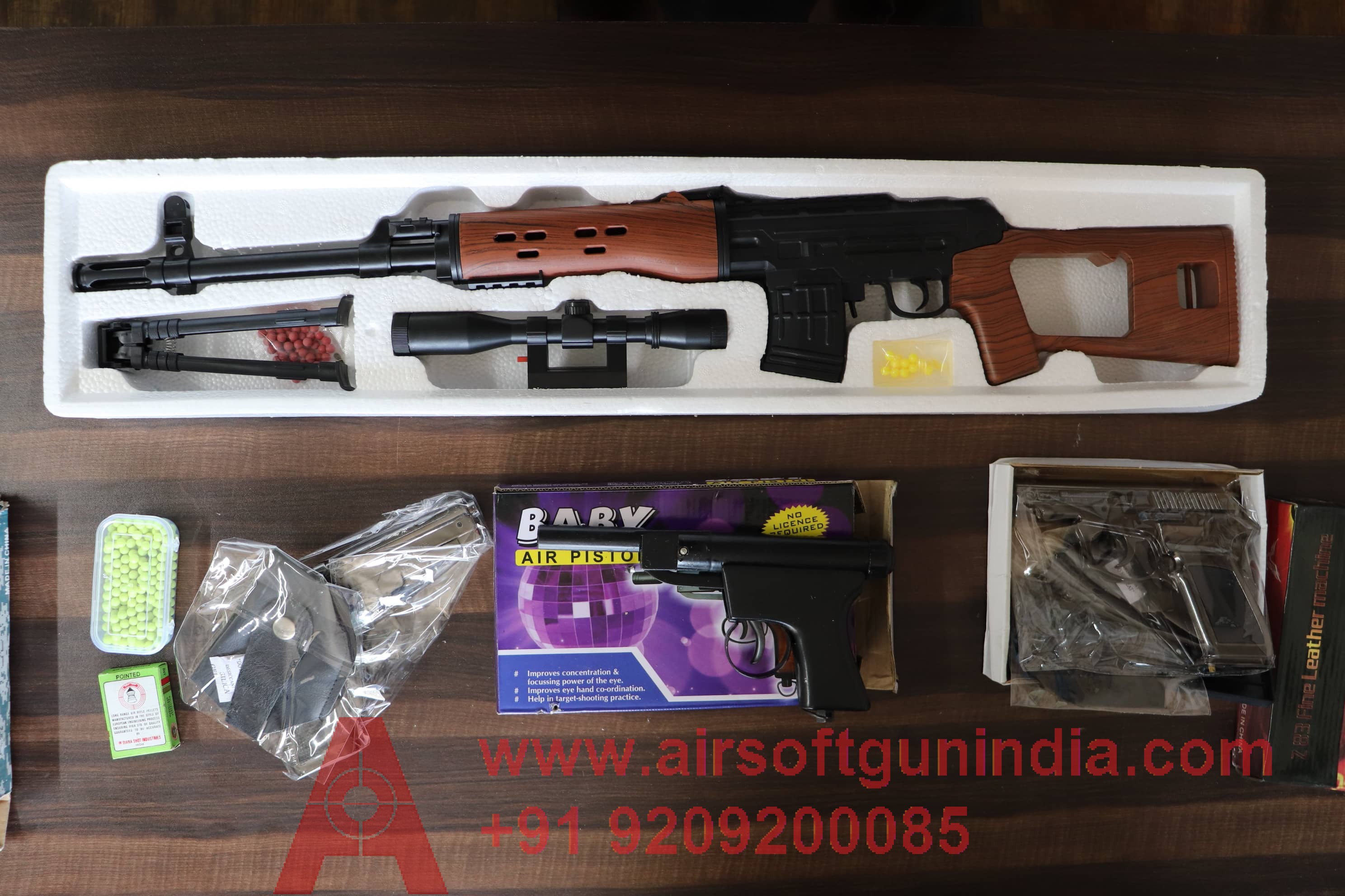 Airsoft gun india value pack combo deal Airsoft Gun India
