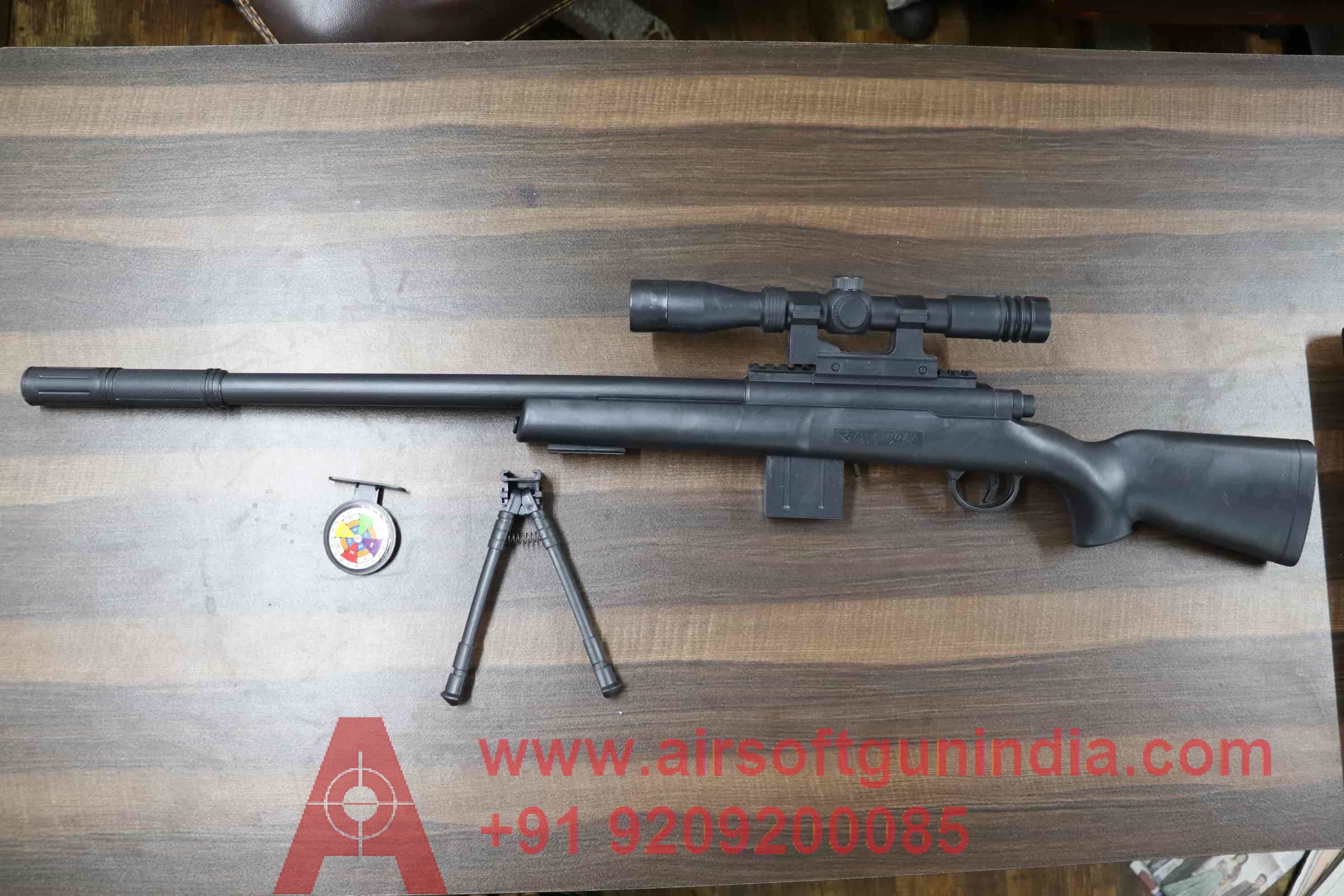 M7001-1 Sniper Rifle (black) By Airsoft Gun India