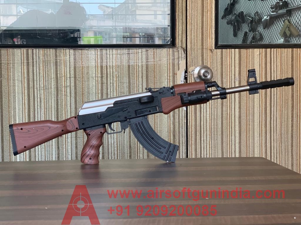Ak47 Airsoft Rifle 9000A By Airsoft Gun India