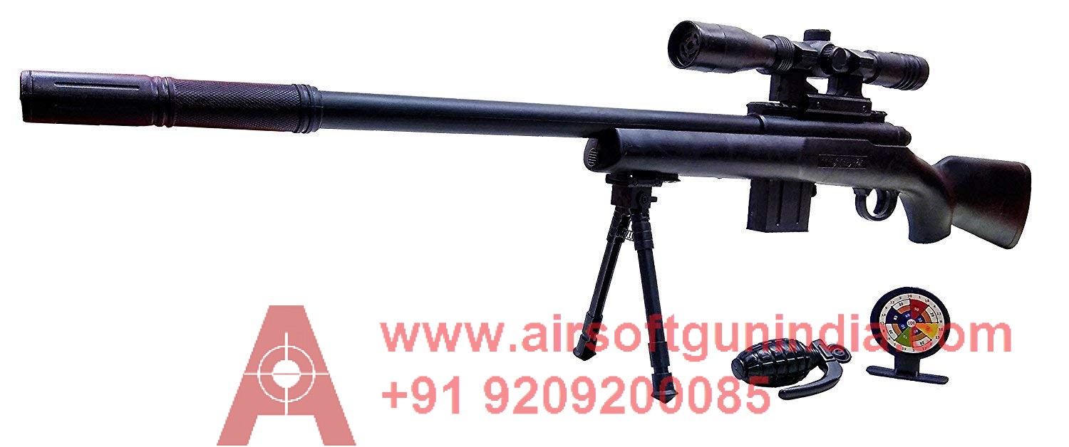 M7001-1 Sniper Rifle (black) By Airsoft Gun India
