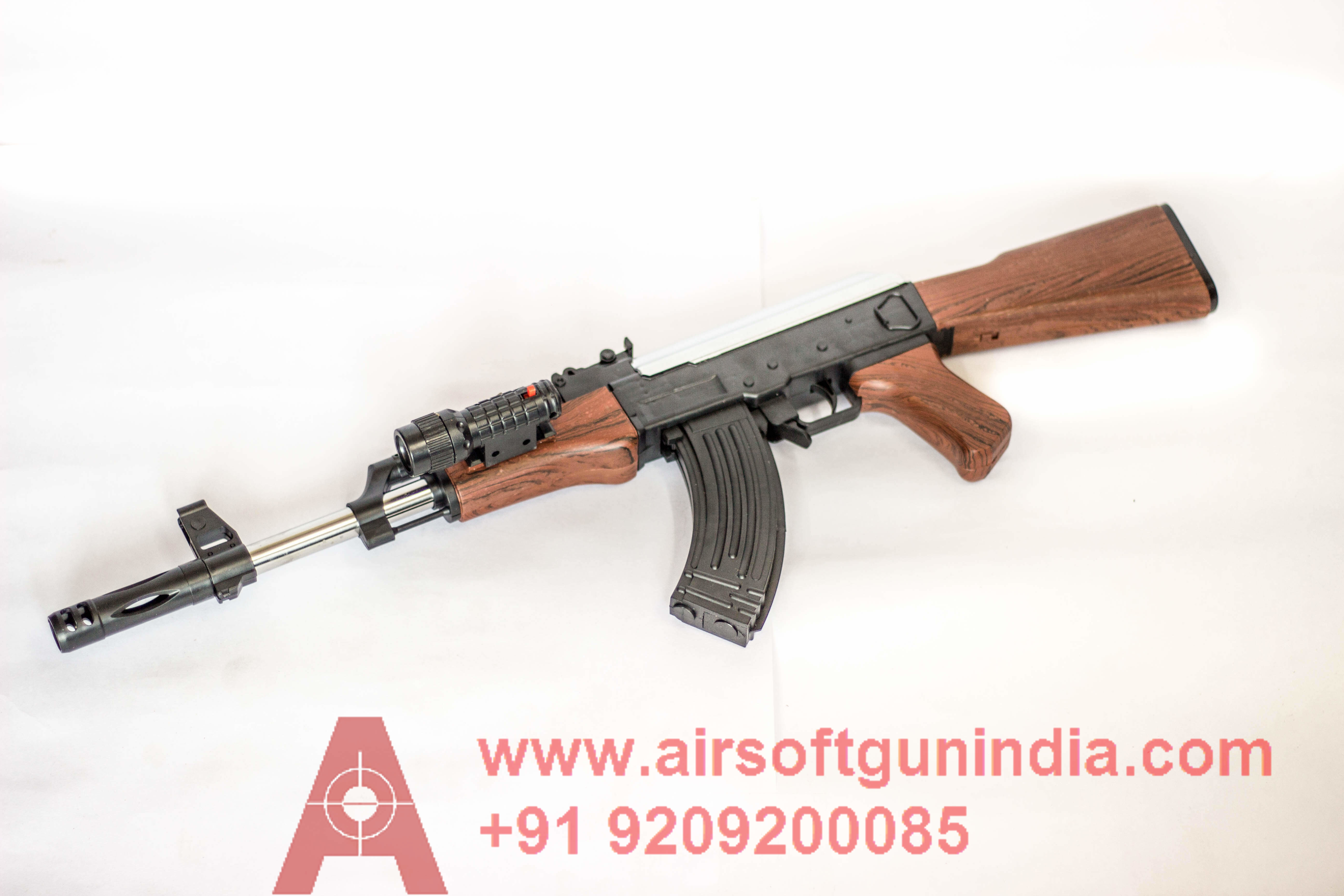 AK47 338A Spring Airsoft Rifle By Airsoft Gun India