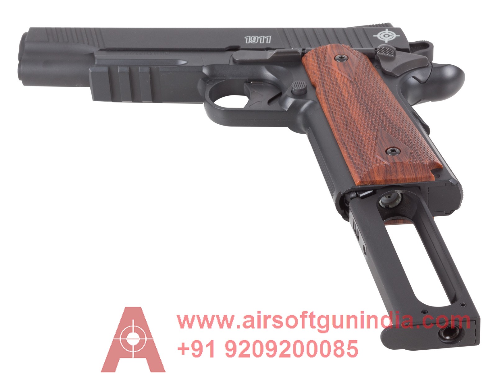 Crosman 1911 CO2 Pellet Pistol, Matte Black By Airsoft Gun India