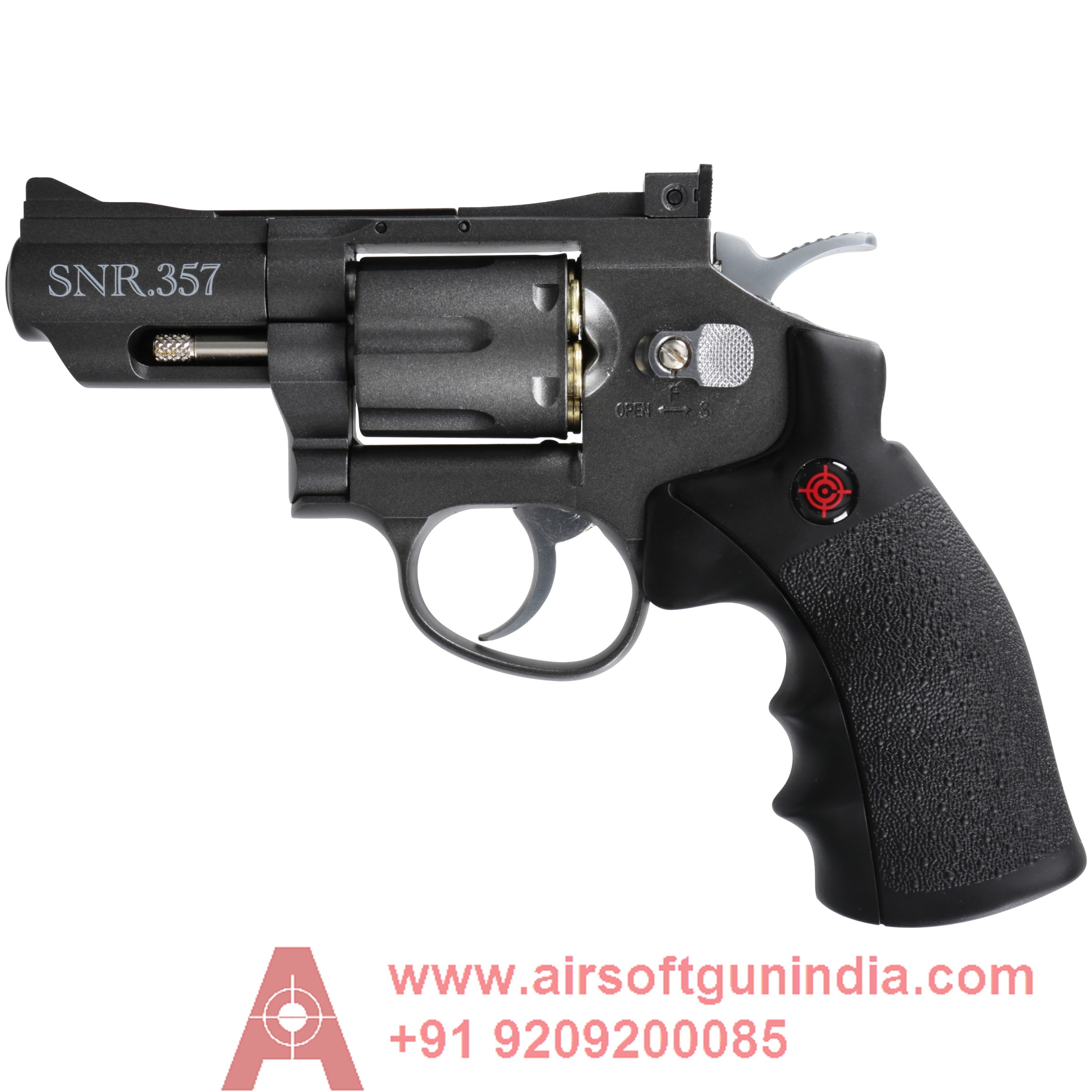 Crosman SNR357 CO2 Dual Ammo Full Metal Revolver By Airsoft Gun India