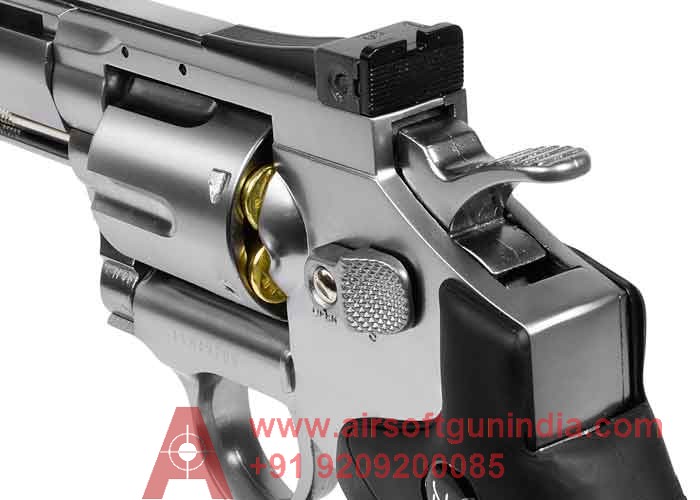 Dan Wesson 2.5 Inch CO2 Pellet Revolver, Silver