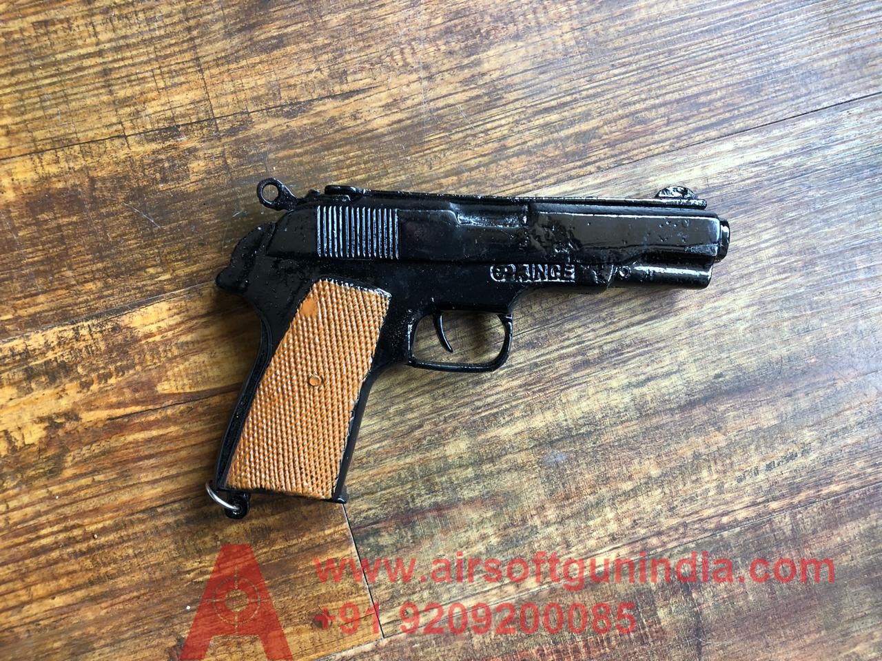 CORK GUN BERETTA STYLE BROWN BY AIRSOFT GUN INDIA ( SOUND GUN ) FOR CROP PROTECTION Airsoft