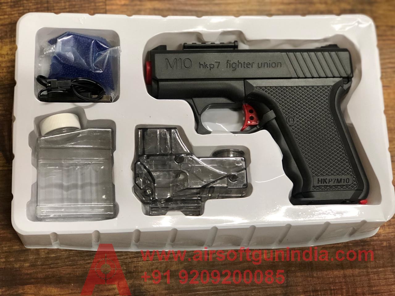 Electric Automatic Gel Blaster Airsoft Pistol EBB Toy For Kids By Airsoft Gun India.