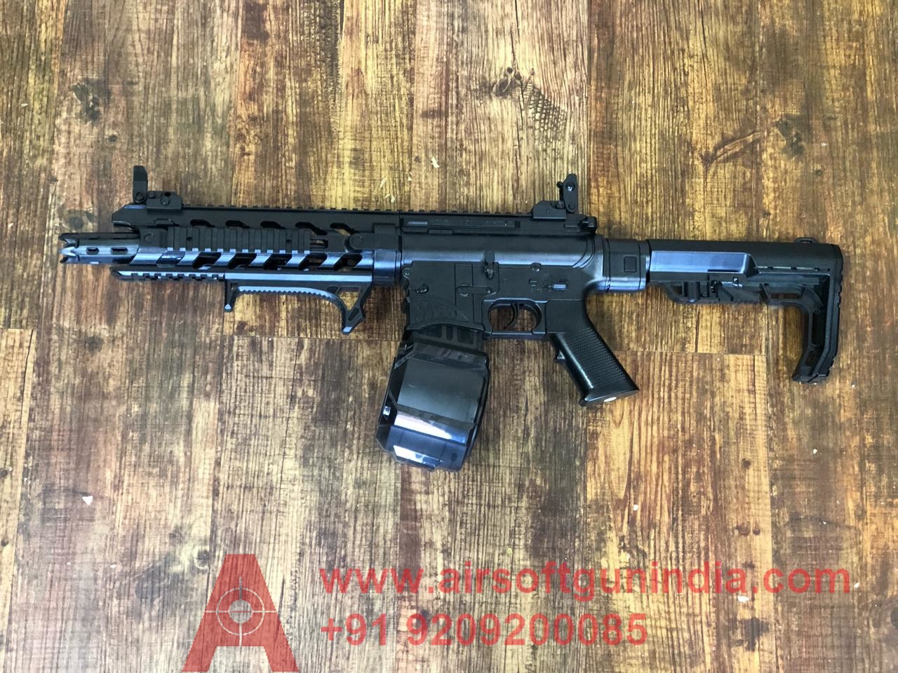 AR15 Automatic Electric Airsoft Rifle   By Airsoft Gun India