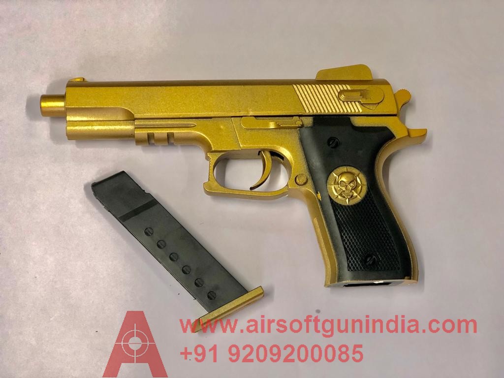Aladdin Golden Airsoft Pistol By Airsoft Gun India Airsoft Gun India