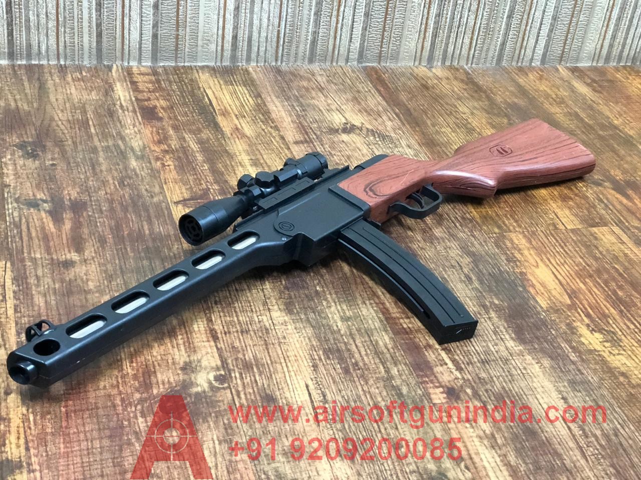 PPSH41 Airsoft Toy Rifle For Kids By Airsoft Gun India