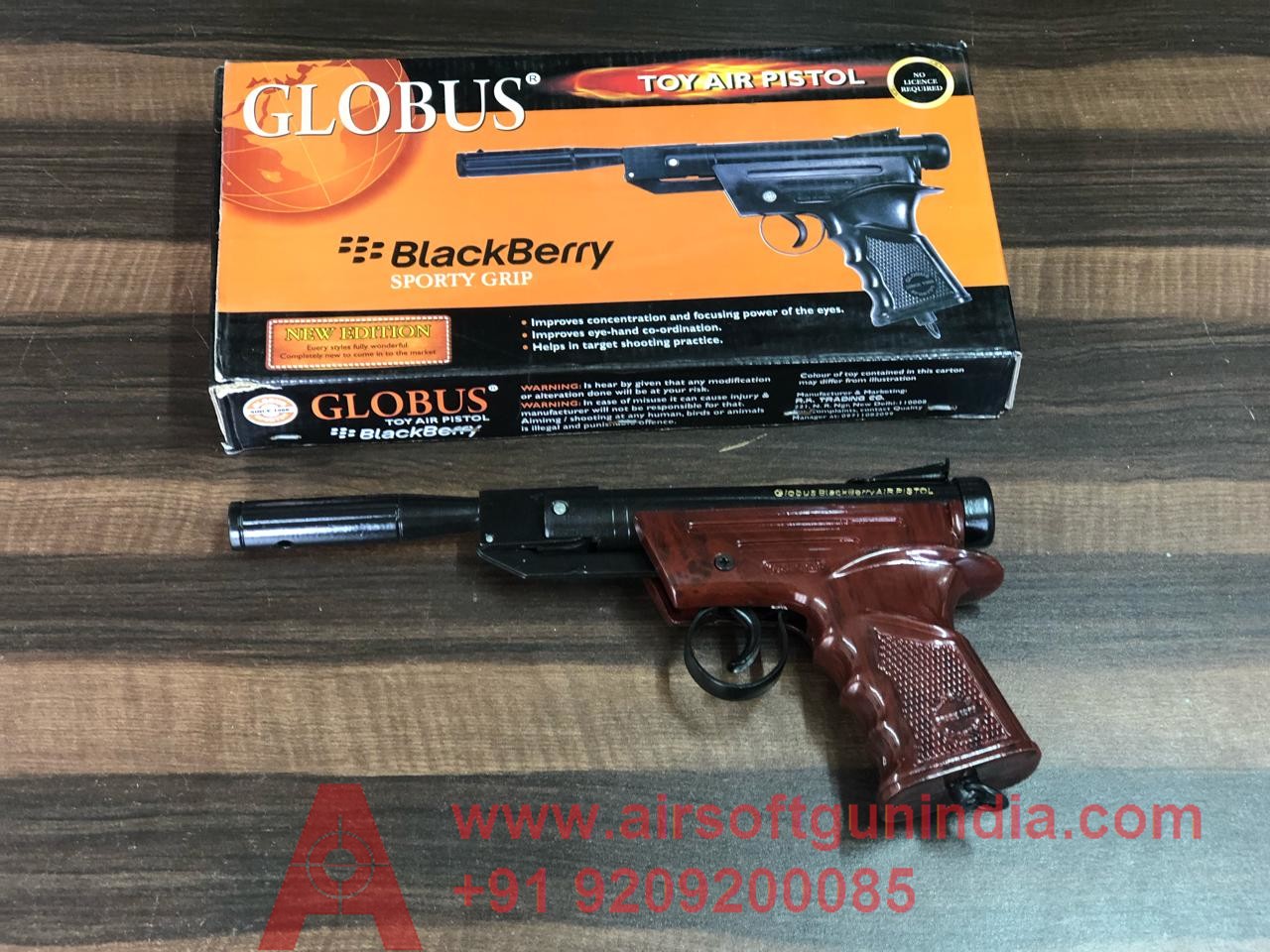 GLOBUS Blackberry Rose .177 Indian Air Pistol By Airsoft Gun India