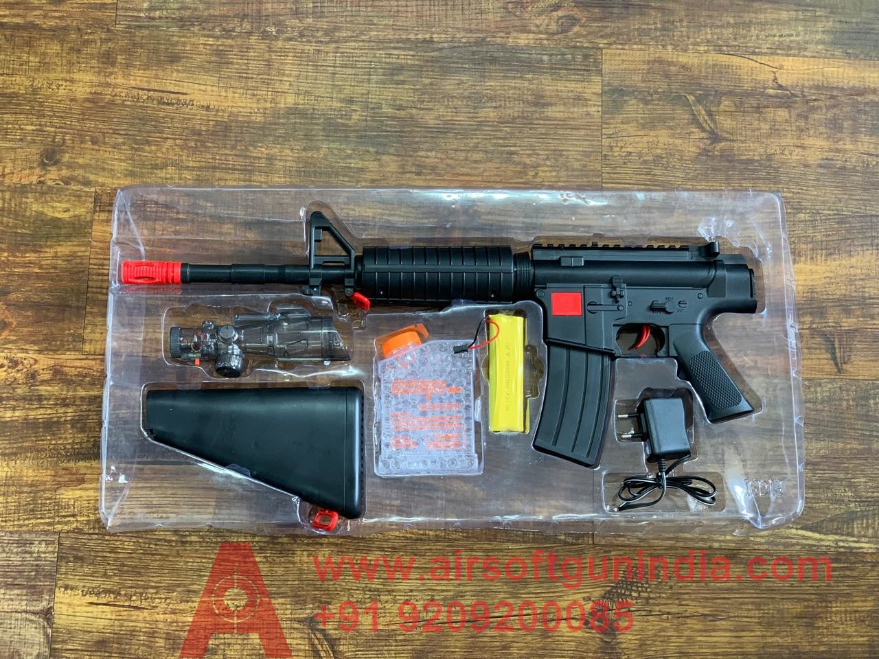 Pubg M16 Electric Automatic Airsoft gel blaster by Airsoft gun india Airsoft Gun India