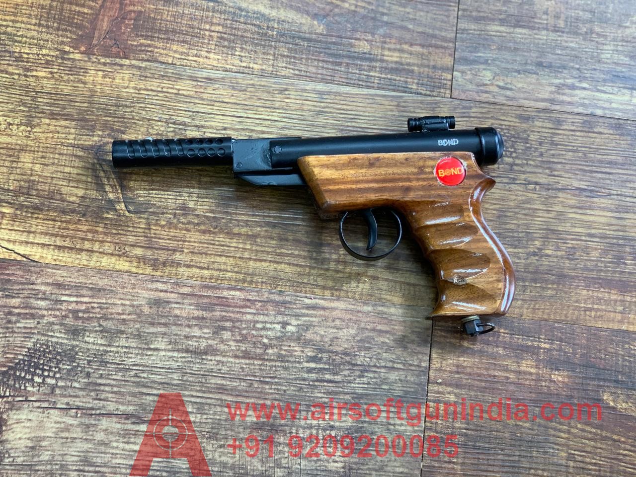 Bond target wooden Air pistol Air gun in india Airsoft Gun India