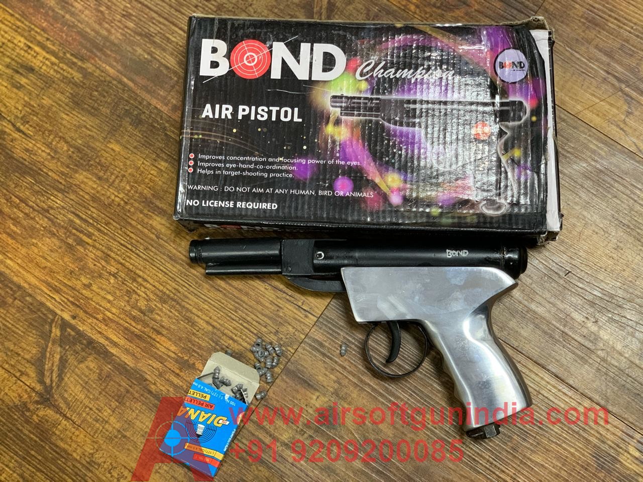 Bond Champion Air Pistol SILVER