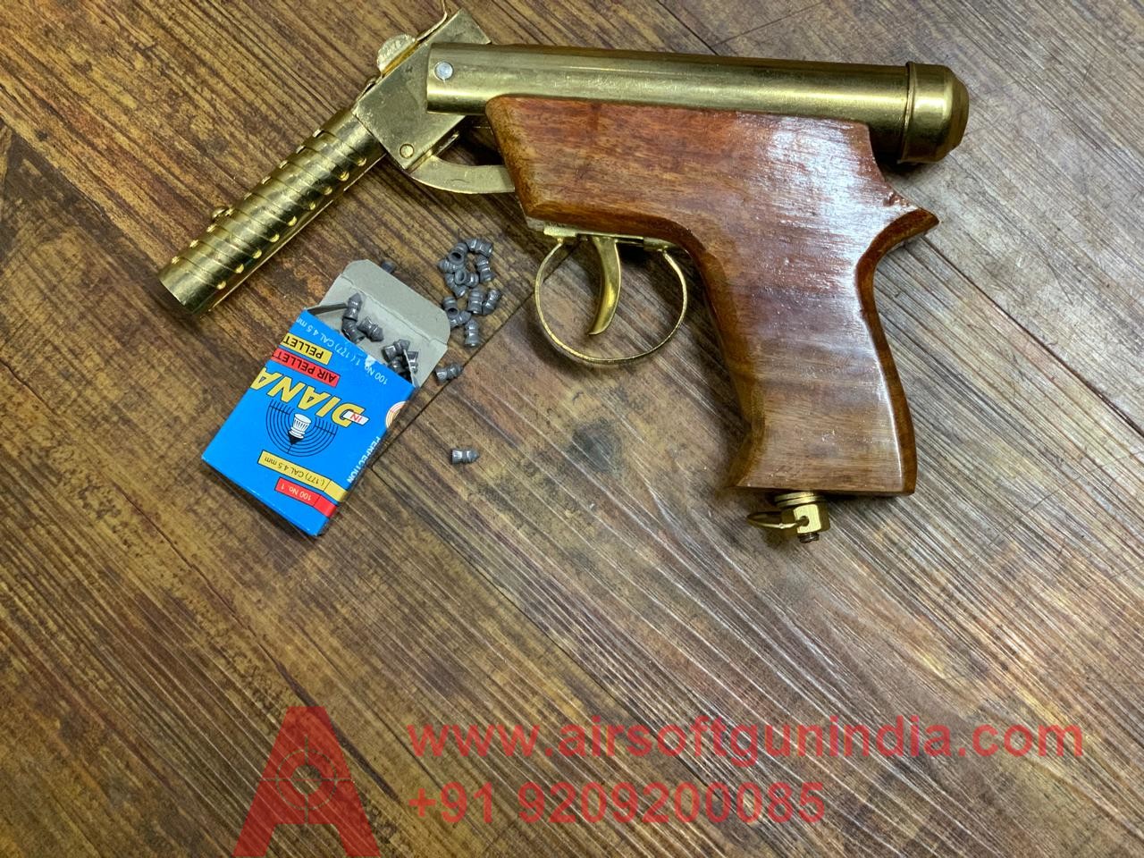 Prince golden air pistol by Airsoft Gun India Airsoft Gun India