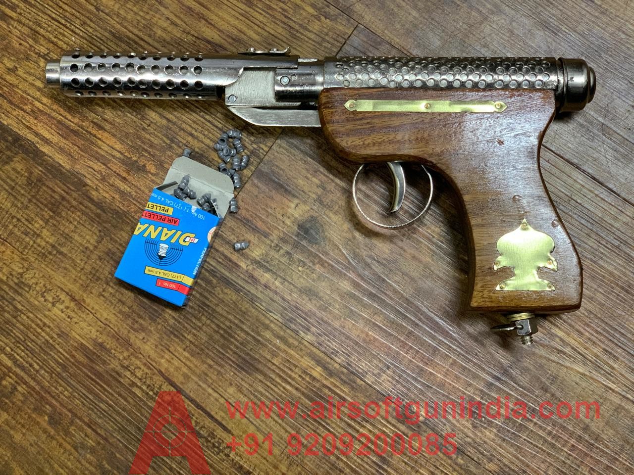 Bullet Mark 1 Silver Air Pistol