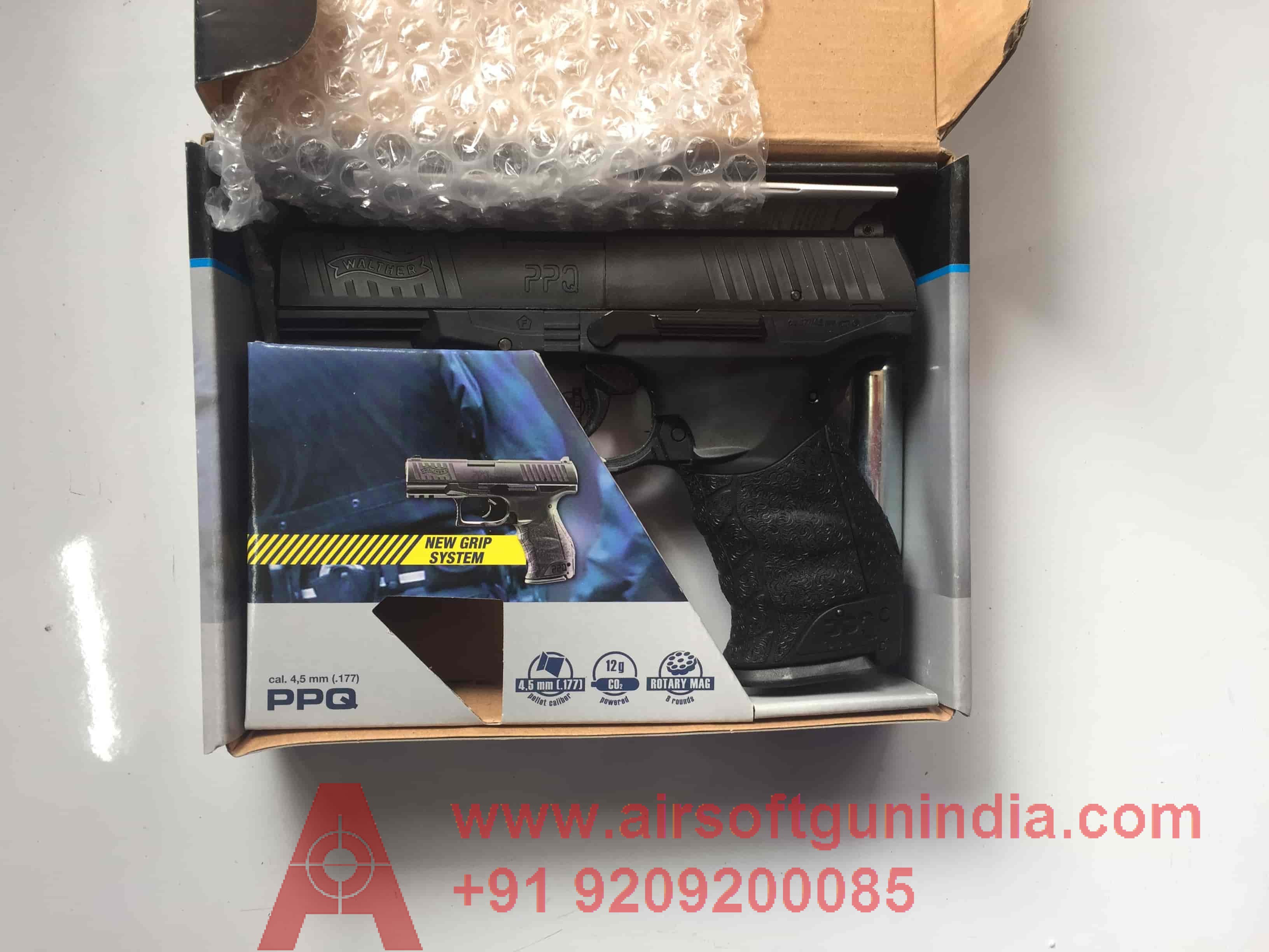 Walther PPQ / P99 Q CO2 AIR PISTOL IN INDIA By Airsoft Gun India