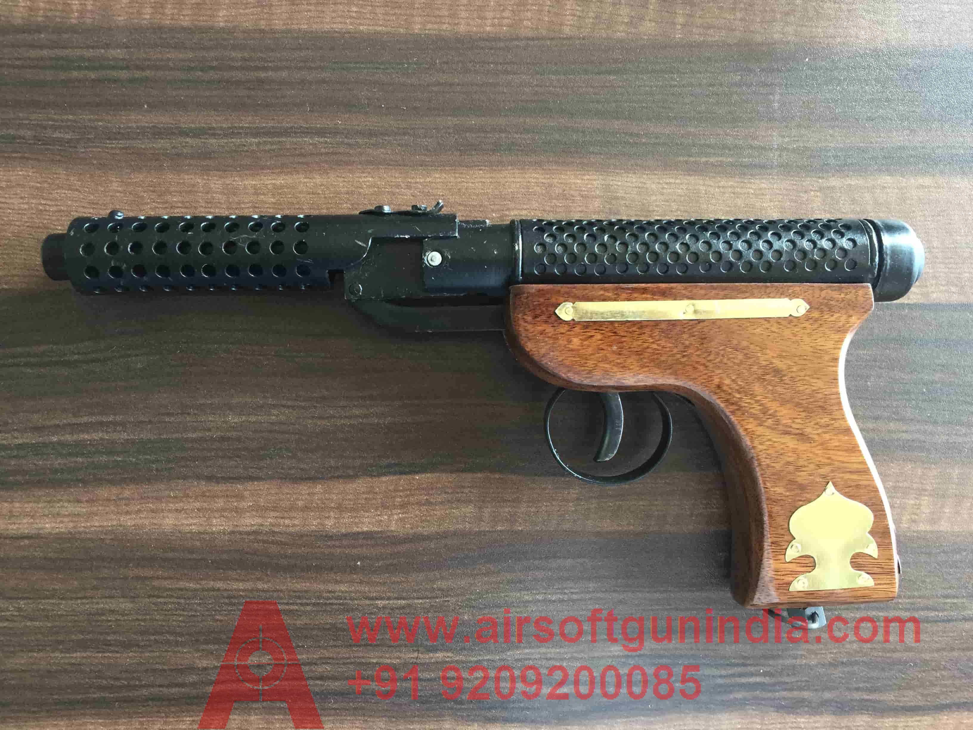 Bullet Mark 2 BM-2 Wooden Handle Air Pistol