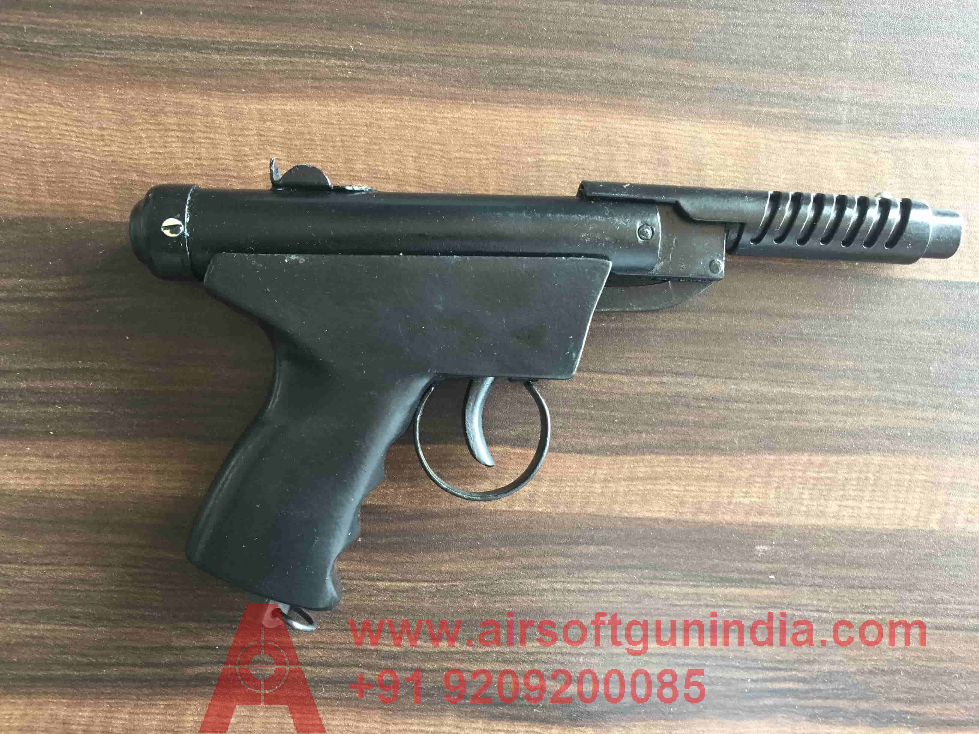 Bond Series 2  Metal Single-Shot .177 Caliber / 4.5 Mm Indian Air Pistol By Airsoft Gun India