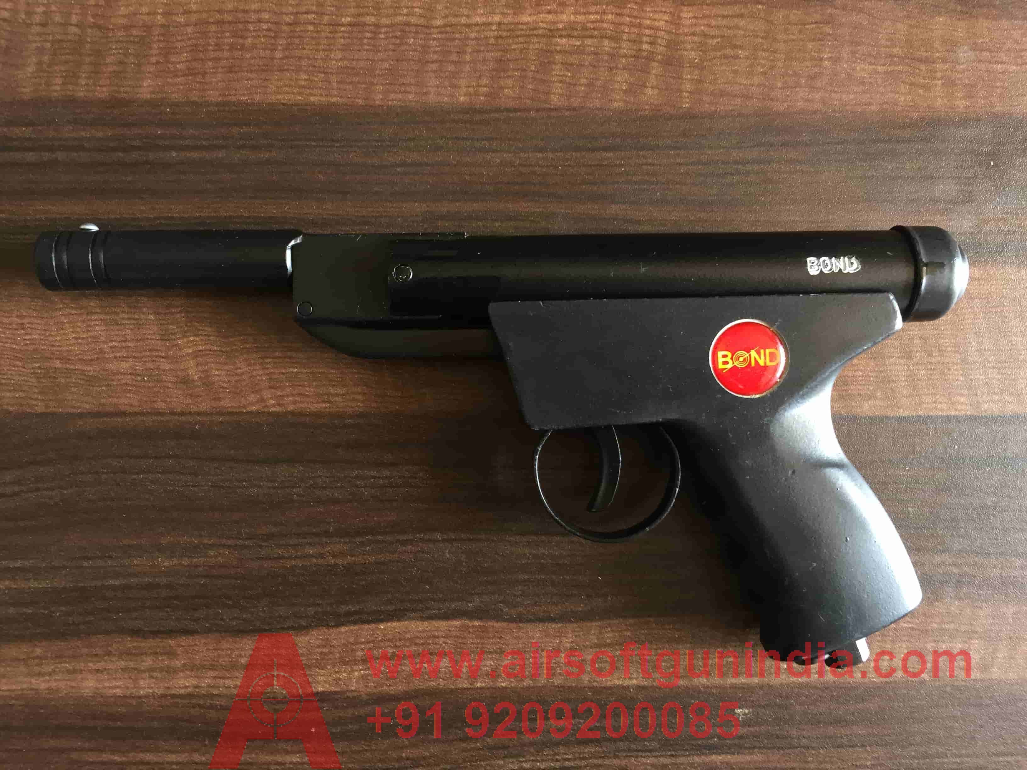 Bond Series1 Air Pistol For Target Practice Metal Body black color