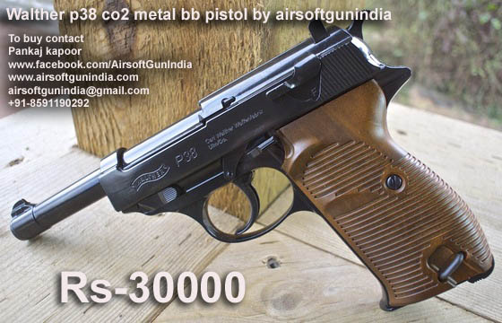 Walther P38 .177 Co2 Air Pistol By AirSoft Gun India