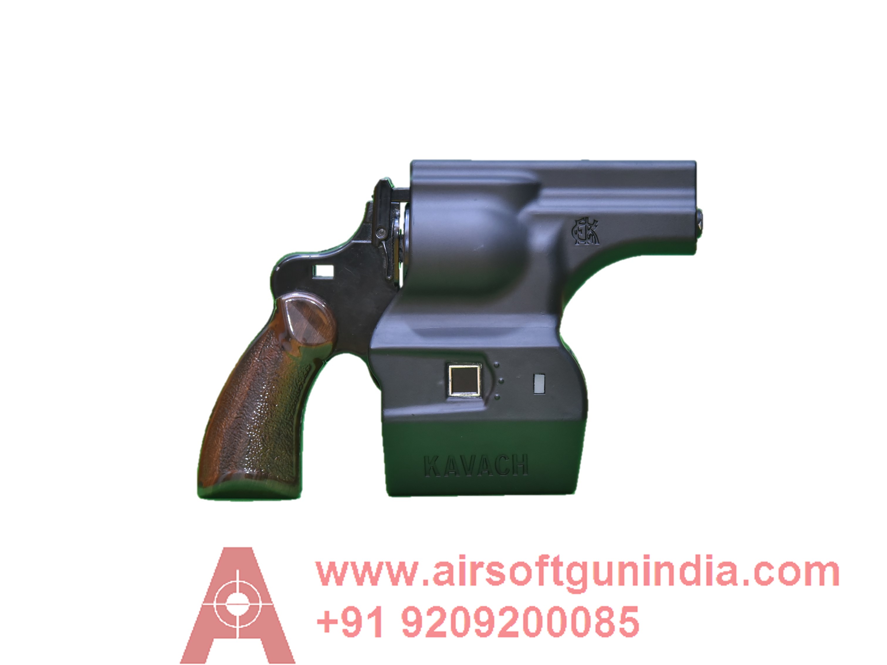 Kavach Smart Holster Fingerprint Gun Holster In India For IOF .32 Revolver By Airsoft Gun India