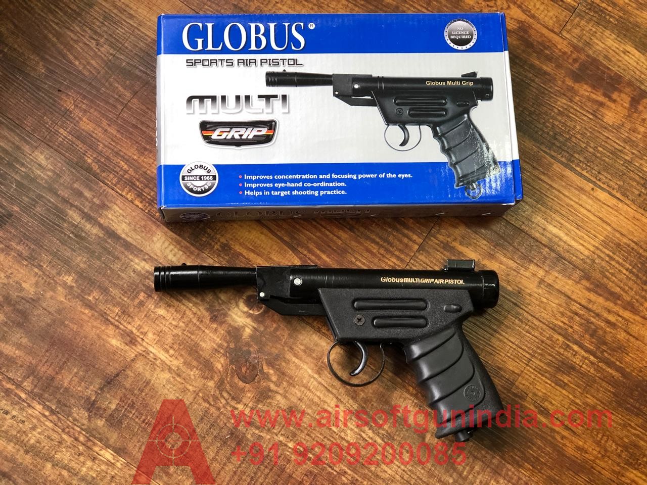 Globus Multi Grip Sports Cheap Air Pistol By Airsoft Gun India
