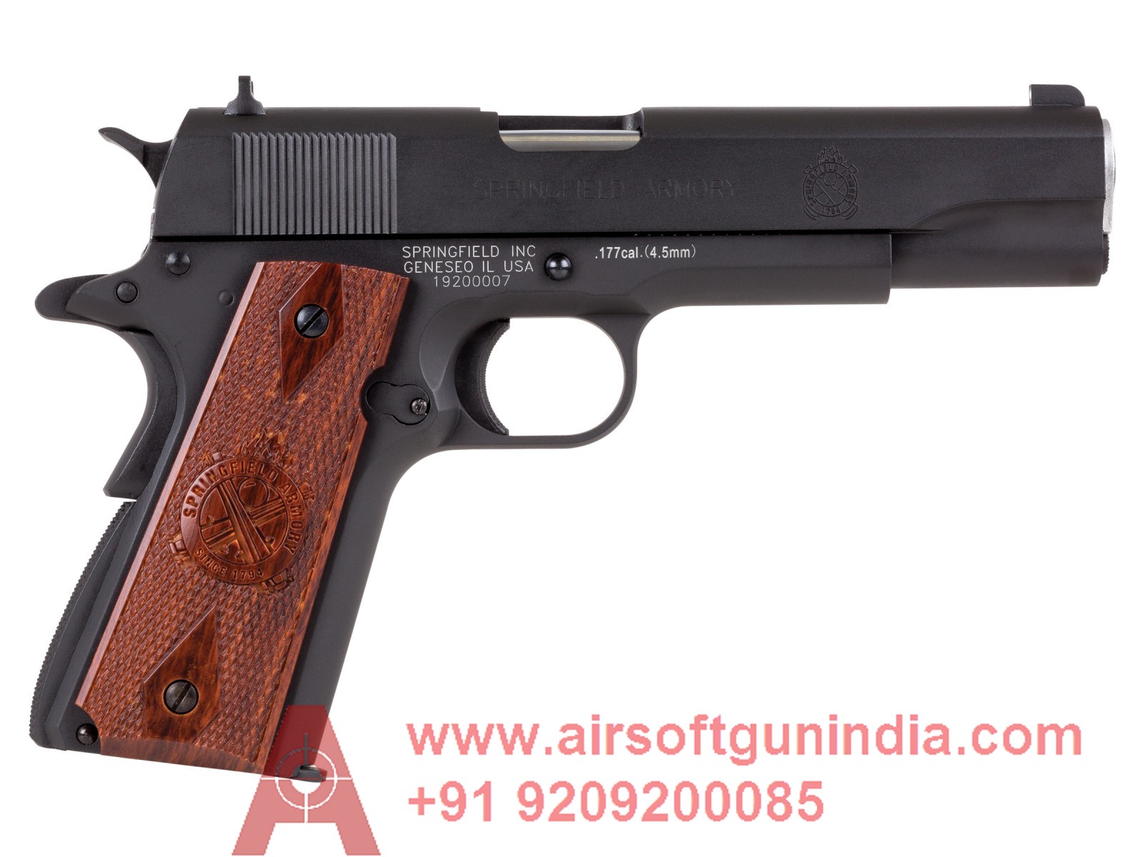 Springfield Armory 1911 Mil-Spec. CO2 .177 BB Gun In India