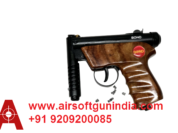 BOND SERIES 2  .177/4.5MM SPORTS AIR PISTOL WOODEN BY AIRSOFT GUN INDIA