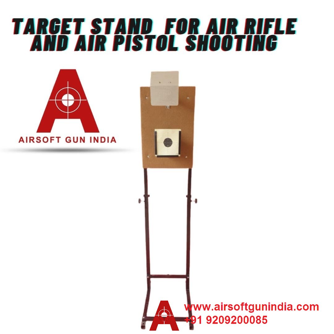 Target Stand  For Air Rifle And Air Pistol Shooting For Indoor And Outdoor Shoot By Airsoft Gun India