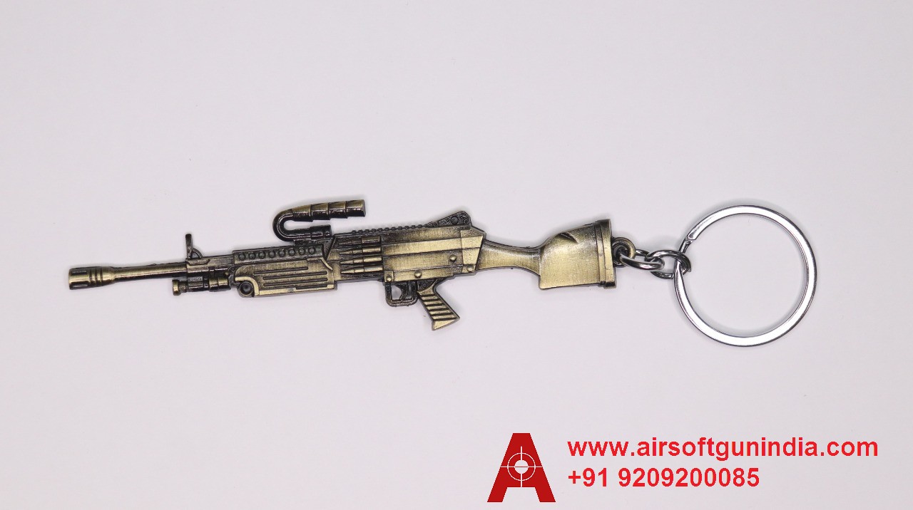 M249 LMG Look Keychain By Airsoft Gun India