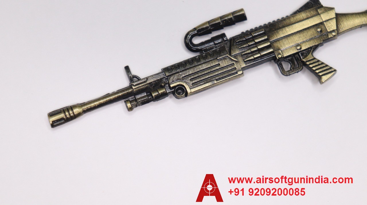 M249 LMG Look Keychain By Airsoft Gun India