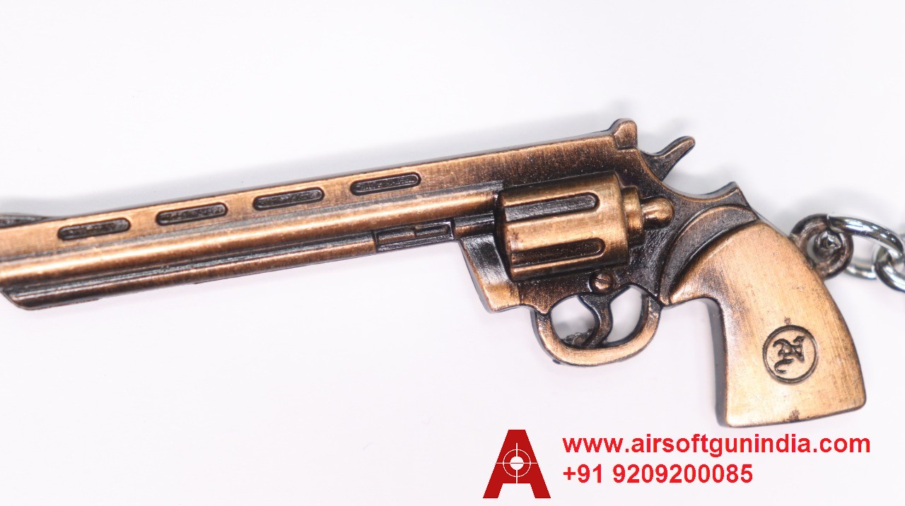 Classic Old Colt Python Look Keychain By Airsoft Gun India