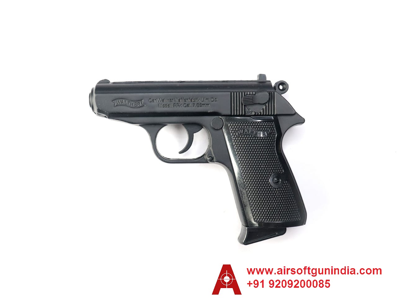 WALTHER PPK BLACK REPLICA LIGHTER BY AIRSOFT GUN INDIA