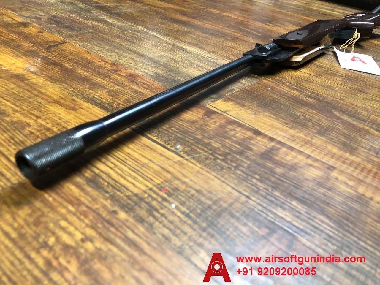 Basic .177 Air Rifle Dark Brown By Airsoft Gun India