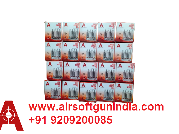 12 G Co2 Cartridges Pack Of 100 For Co2 Guns BY AIRSOFT GUN INDIA