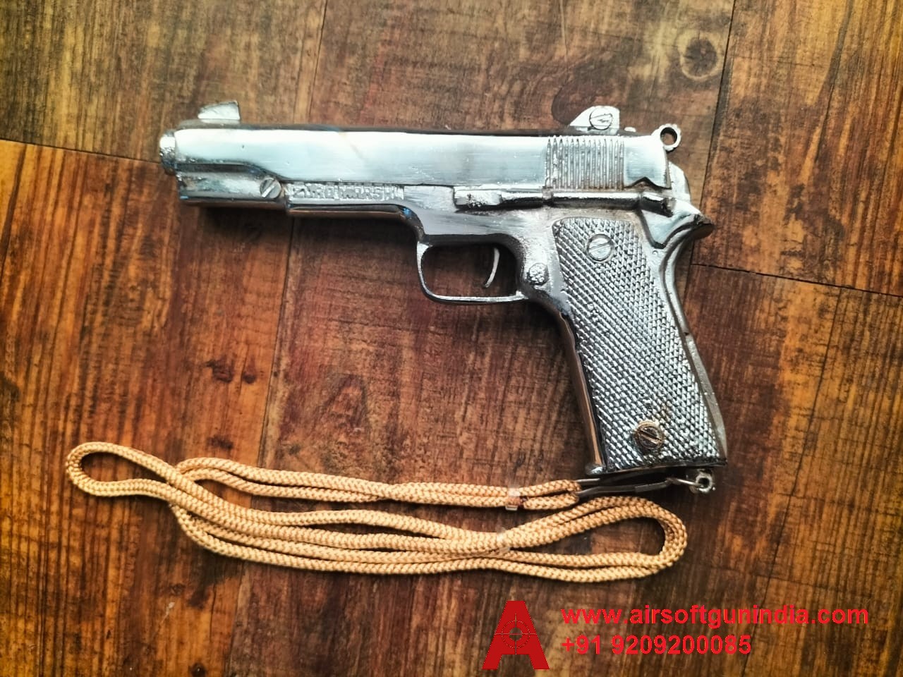Cork Gun Silver By Airsoft Gun India For Sound and crop protection
