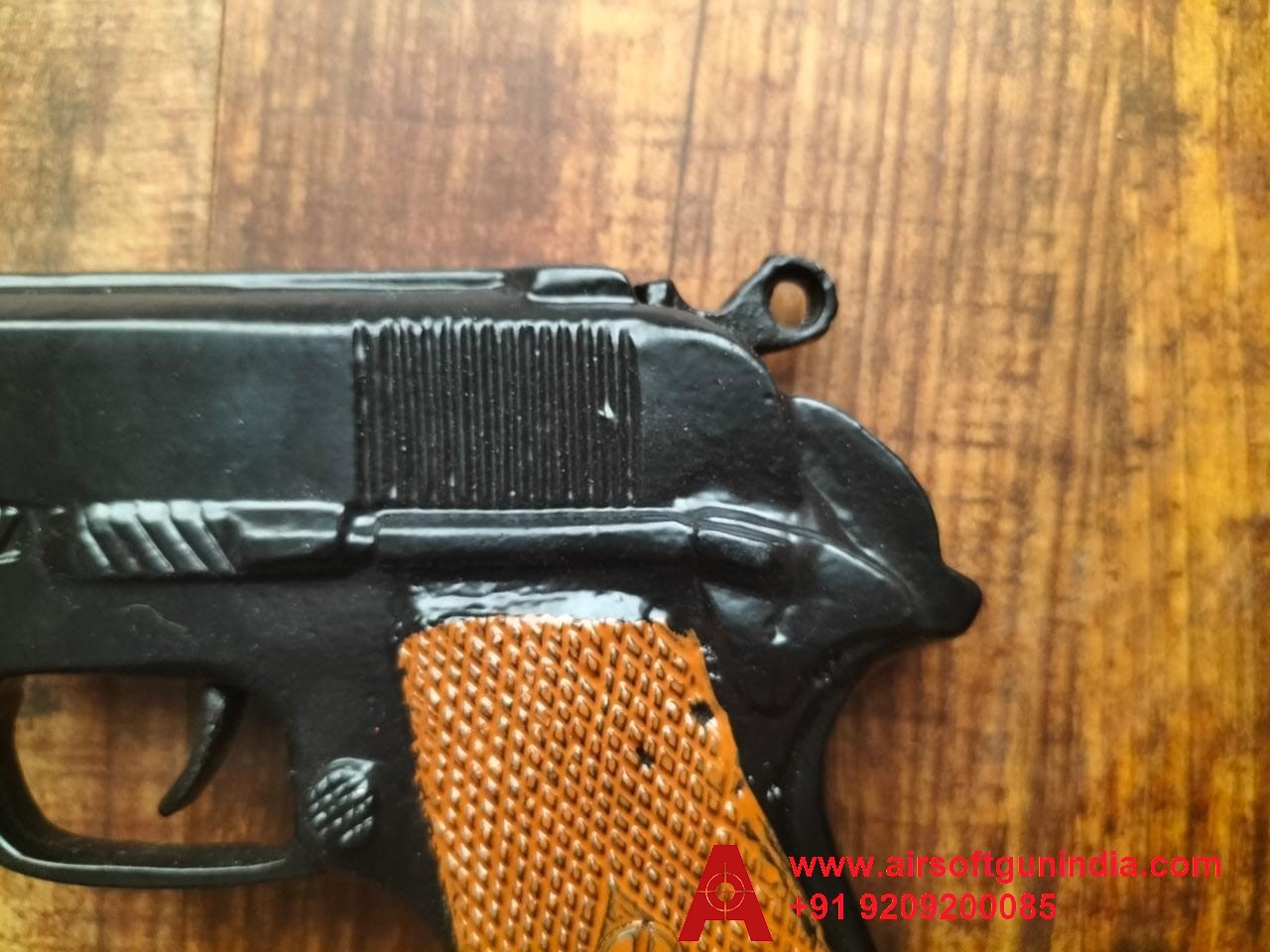 CORK GUN BERETTA STYLE BROWN  BY AIRSOFT GUN INDIA ( SOUND GUN ) FOR CROP PROTECTION
