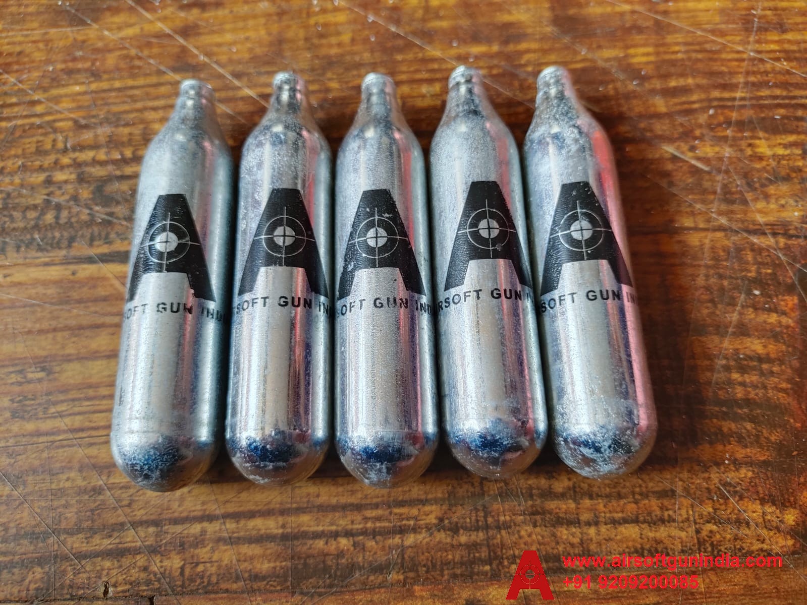 12 G Co2 Cartridges Pack Of 50 For Co2 Guns BY AIRSOFT GUN INDIA 