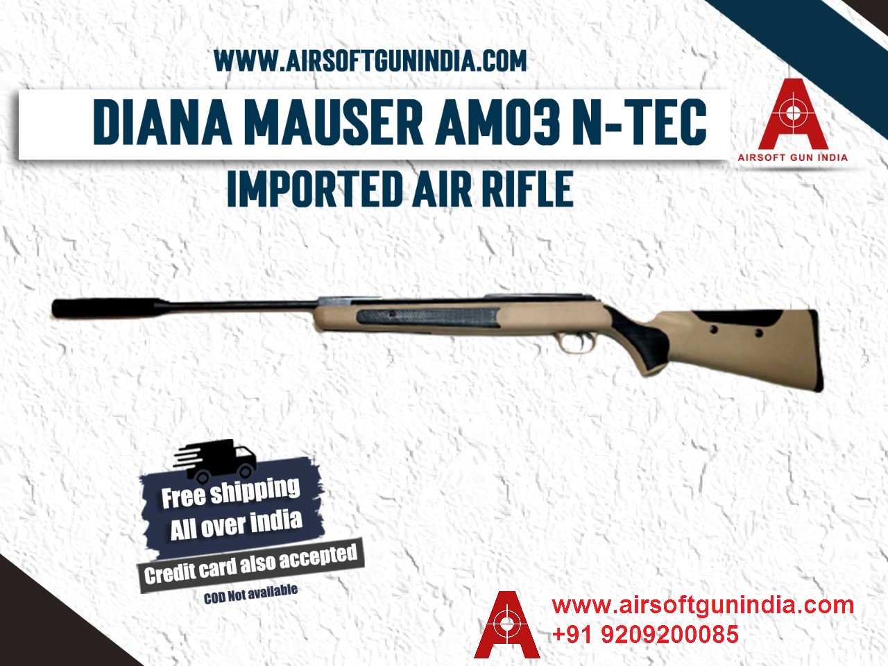 Diana Mauser AM03 N-TEC Air Rifle By Airsoft Gun India