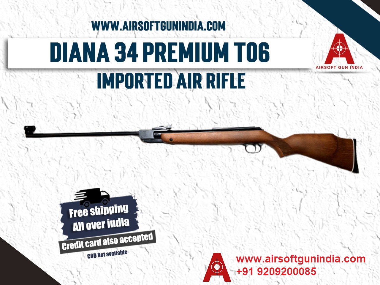 Diana 34 Premium T06 Cal. 177 By Airsoft Gun India