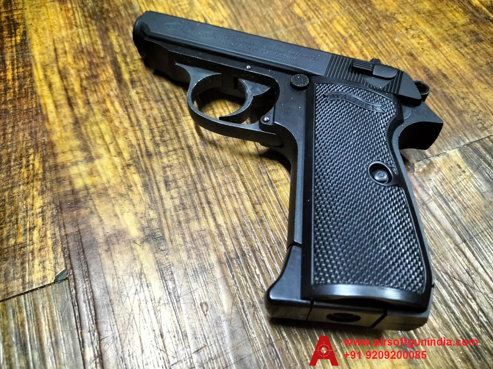Walther PPK/S Cal.177, 4.5mm Co2 BB Air Pistol By Airsoft Gun India