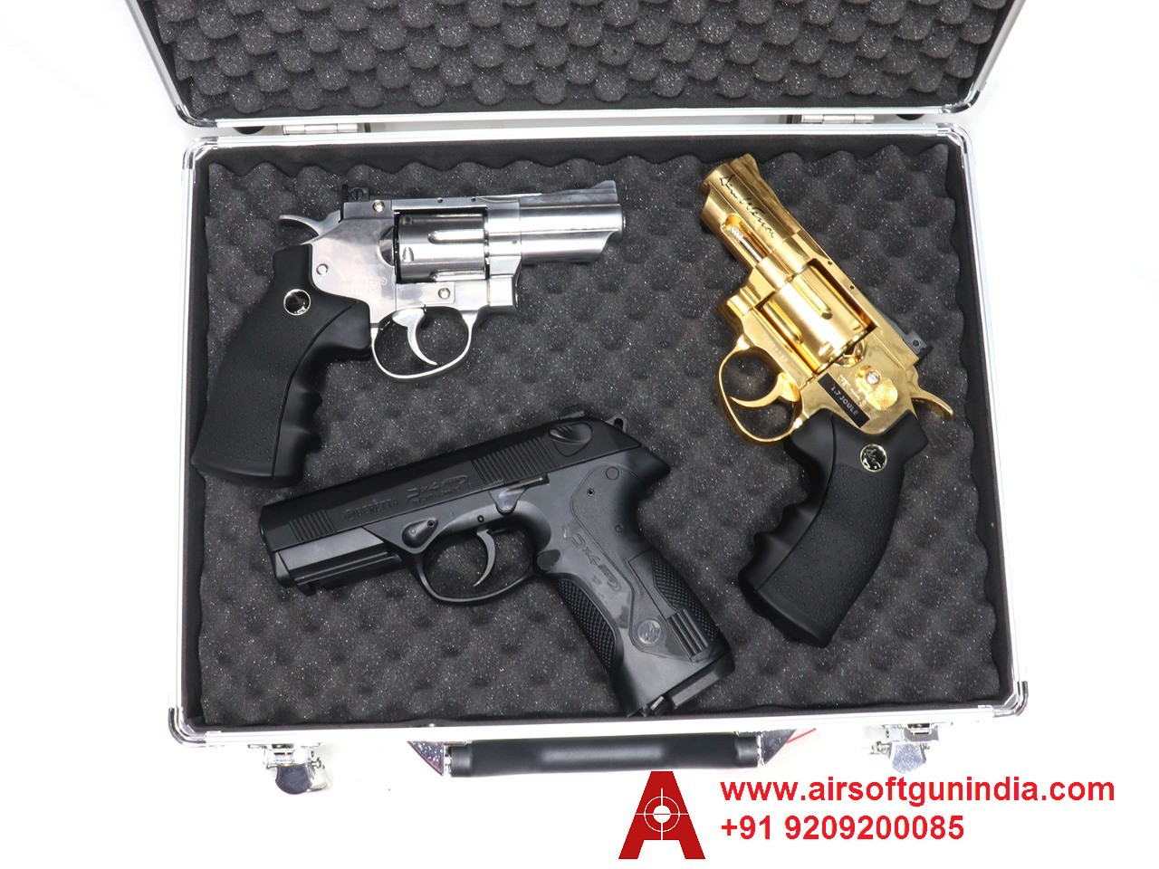 Airsoft Gun India Aluminium Gun Box For Multiple Gun