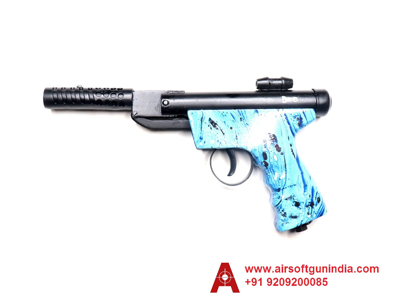 Bond Target Blue Color Grip SingleShot .177 Caliber / 4.5 Mm Indian