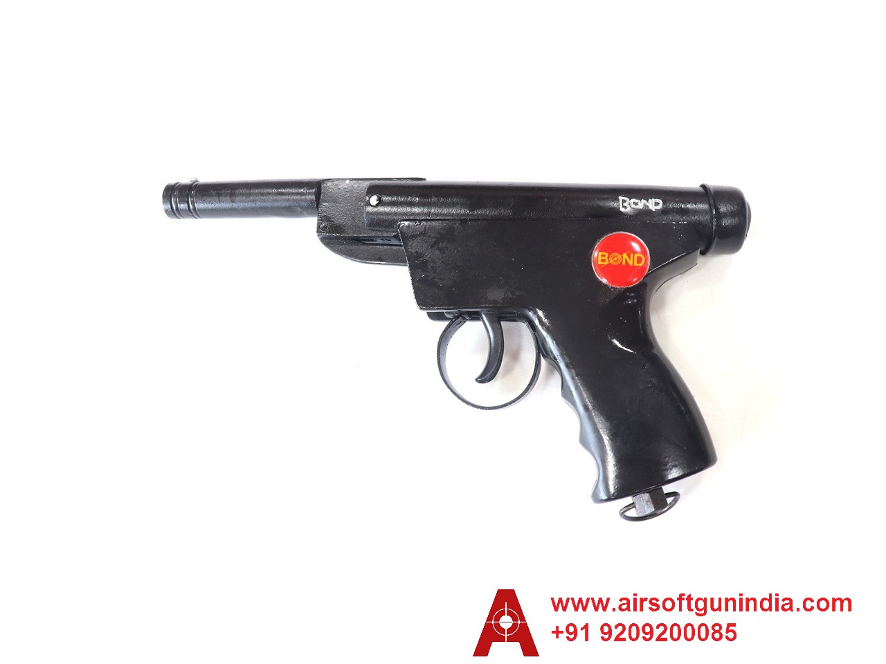 Bond Series 1 Metal Single-Shot .177 Caliber / 4.5 Mm Indian Air Pistol By Airsoft Gun India
