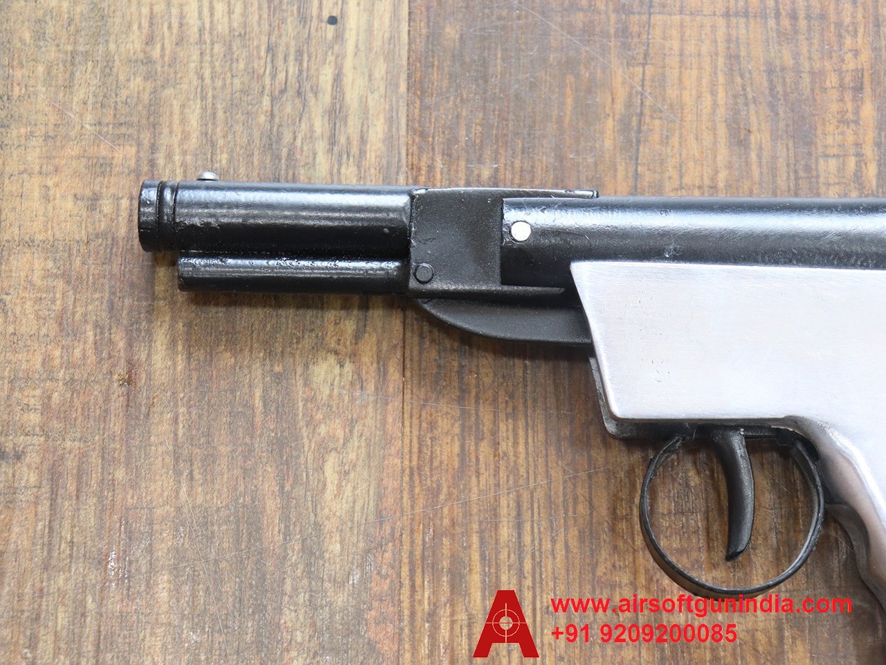 Bond Champion Silver Single-Shot .177 Caliber / 4.5 Mm Indian Air Pistol By Airsoft Gun India