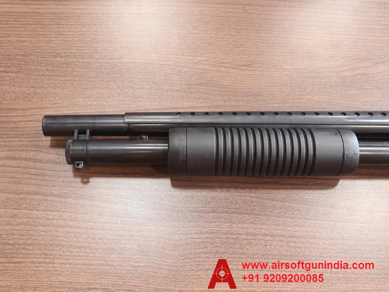 Pump Action Shot-Gun Black Edition Airsoft Toy By Airsoft Gun India