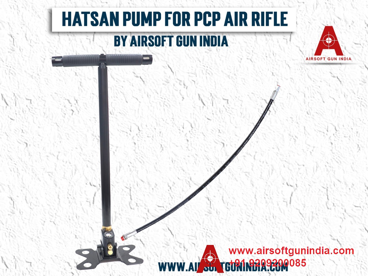 Hatsan Hand Pump for PCP Air Rifle By Airsoft Gun India.