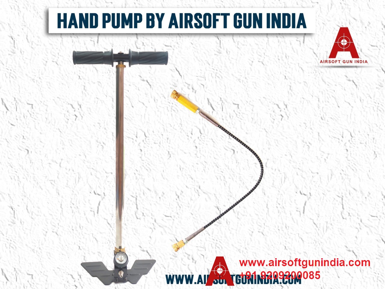 Hand Pumps For PCP Air Rifles By Airsoft Gun India.