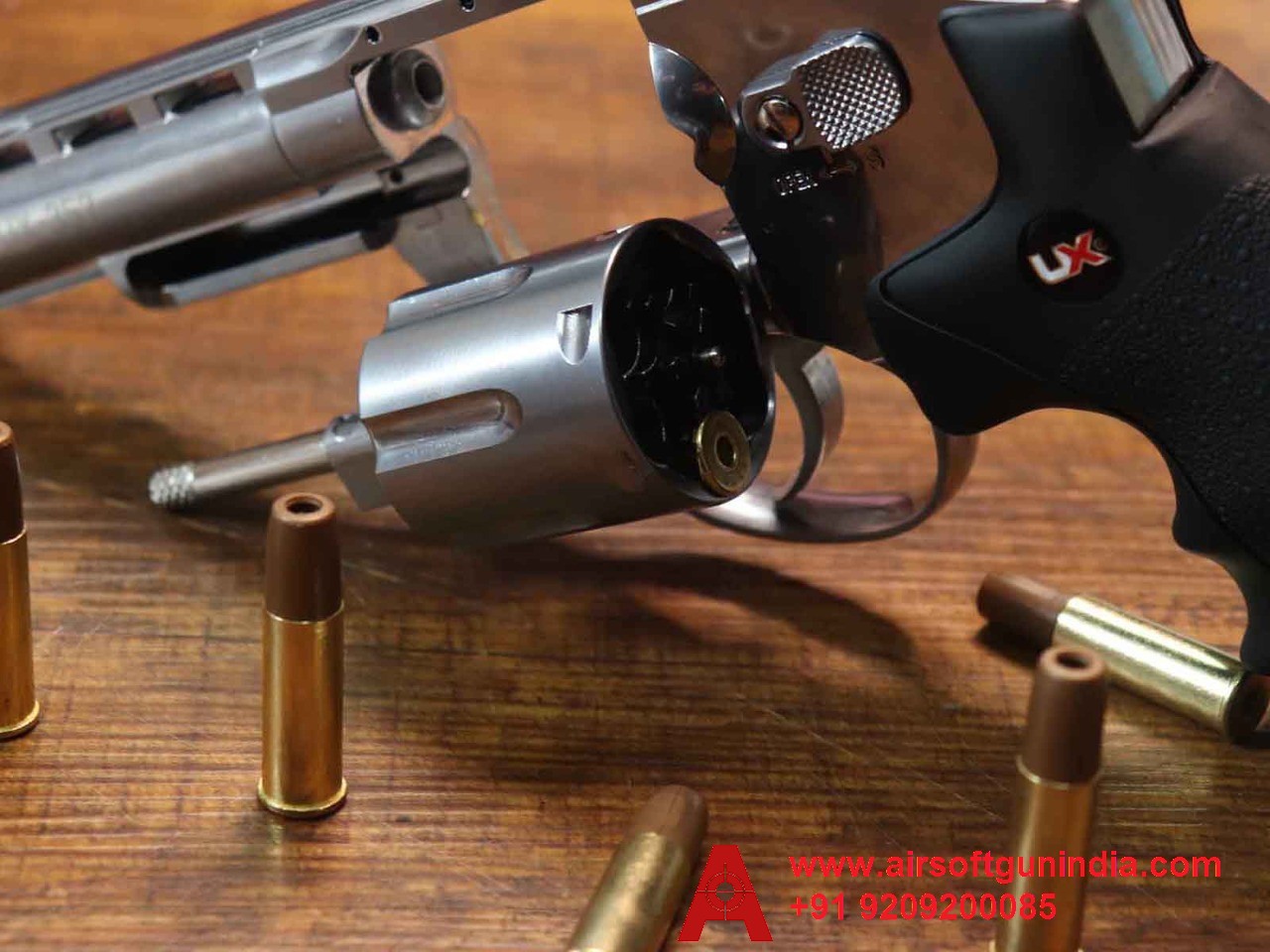 Umarex UX357 Co2 BB .177Cal, 4.5mm Co2 BB Air Revolver By Airsoft Gun India.