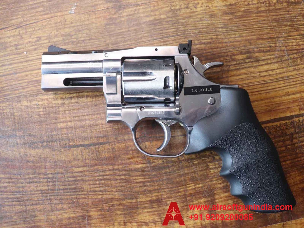 Dan Wesson 715 2.5 Inch .177Cal, 4.5mm Co2 Pellet Air Revolver By Airsoft Gun India